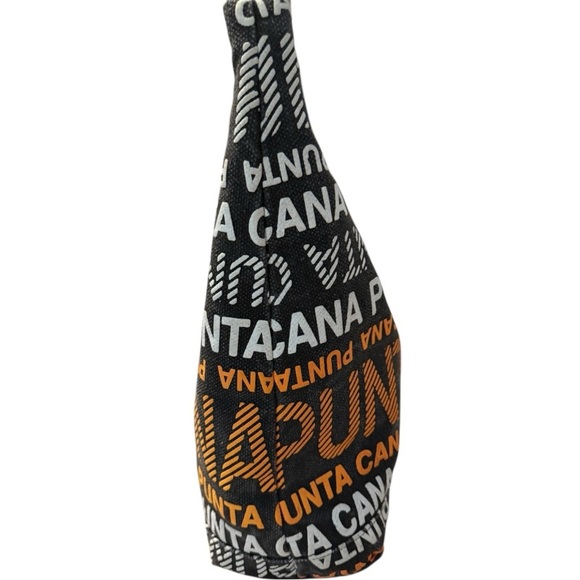 $10 (ππΌππ πΎππΌππΎπ)Kaliko Stylish Black and Orange Punta Cana Tote Bag - Picture 2 of 6